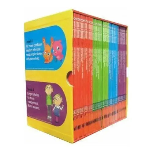 Read It Yourself With Ladybird Collection 50 Books Box Set Pack Level 1 To 4 - The Book Bundle
