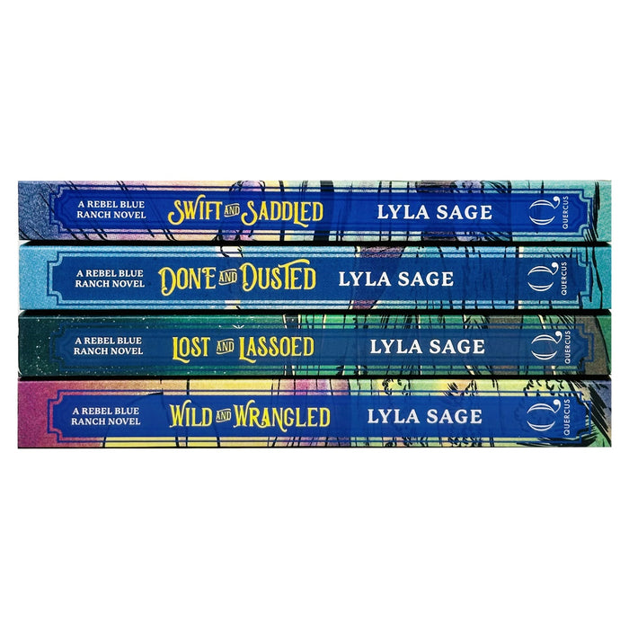 Rebel Blue Ranch Series 4 Books Collection Set By Lyla Sage (Done and Dusted, Swift and Saddled) - The Book Bundle
