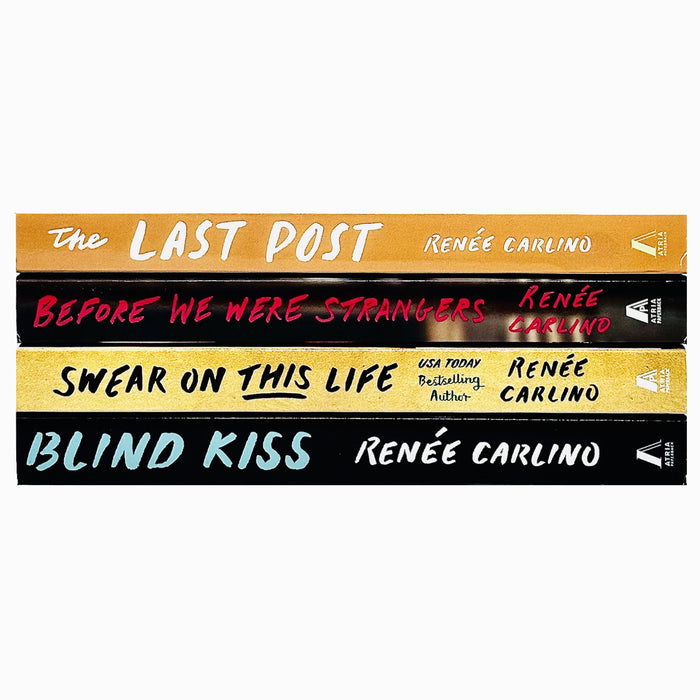 Renée Carlino 4 Books Collection Set(The Last Post, Before We Were Strangers, Swear On This Life & Blind Kiss) - The Book Bundle