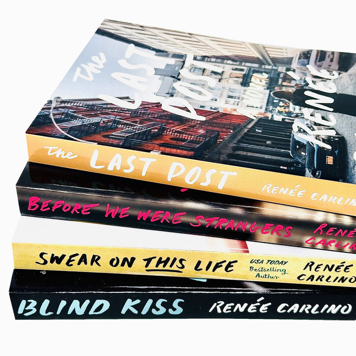 Renée Carlino 4 Books Collection Set(The Last Post, Before We Were Strangers, Swear On This Life & Blind Kiss) - The Book Bundle