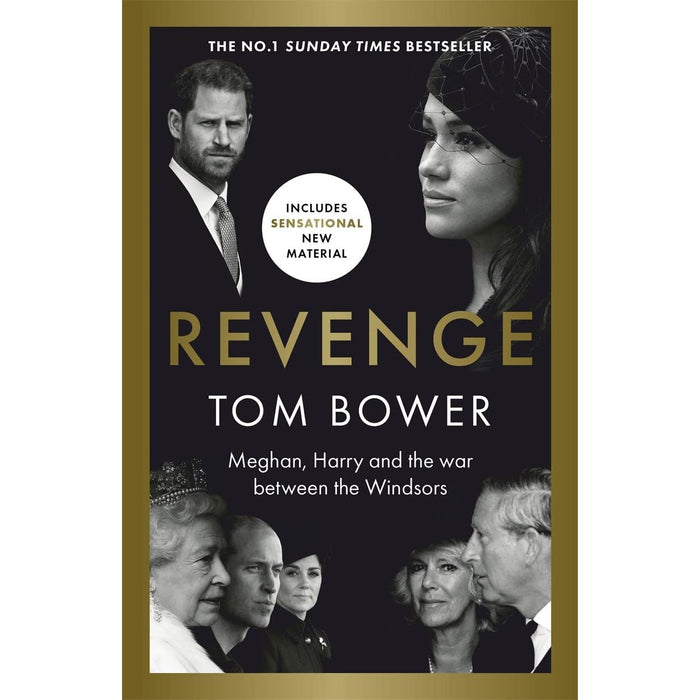 Tom Bower Collection 3 Books Set House of Beckham (HB), No Angel, Revenge - The Book Bundle