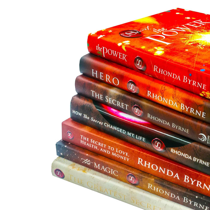 Rhonda Byrne Collection Secret Series 7 Books Set (Hero, Power) - The Book Bundle
