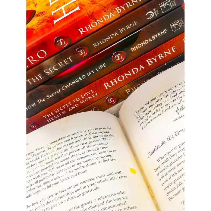 Rhonda Byrne Collection Secret Series 7 Books Set (Hero, Power) - The Book Bundle