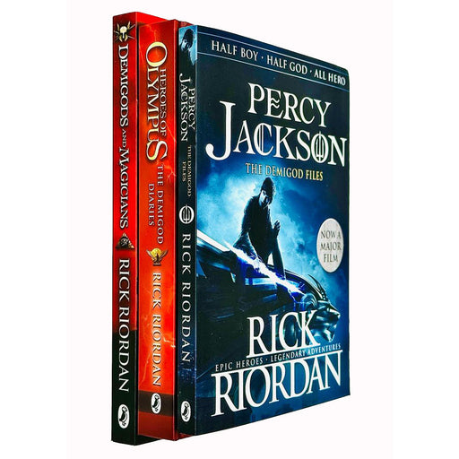 Rick Riordan Demigods 3 Books Collection Set (The Demigod Diaries) - The Book Bundle