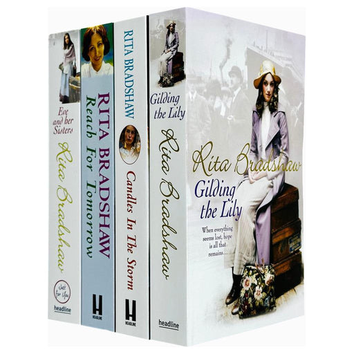 Rita Bradshaw Collection 4 Books Set (Candles in the Storm, Reach for Tomorrow) - The Book Bundle