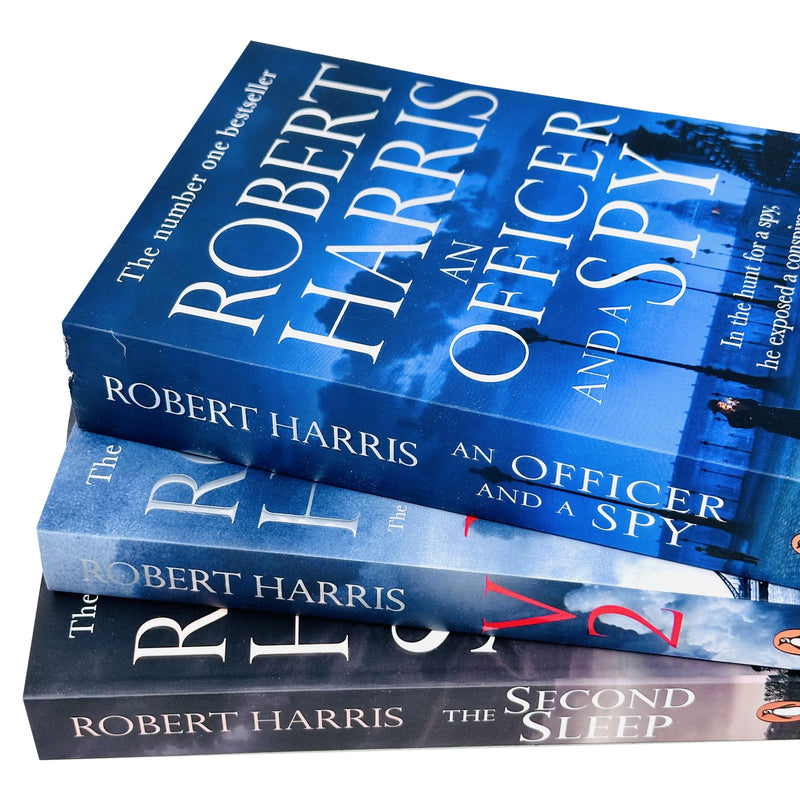 Robert Harris Collection 3 Books Set (V2, The Second Sleep, An Officer and a Spy) - The Book Bundle