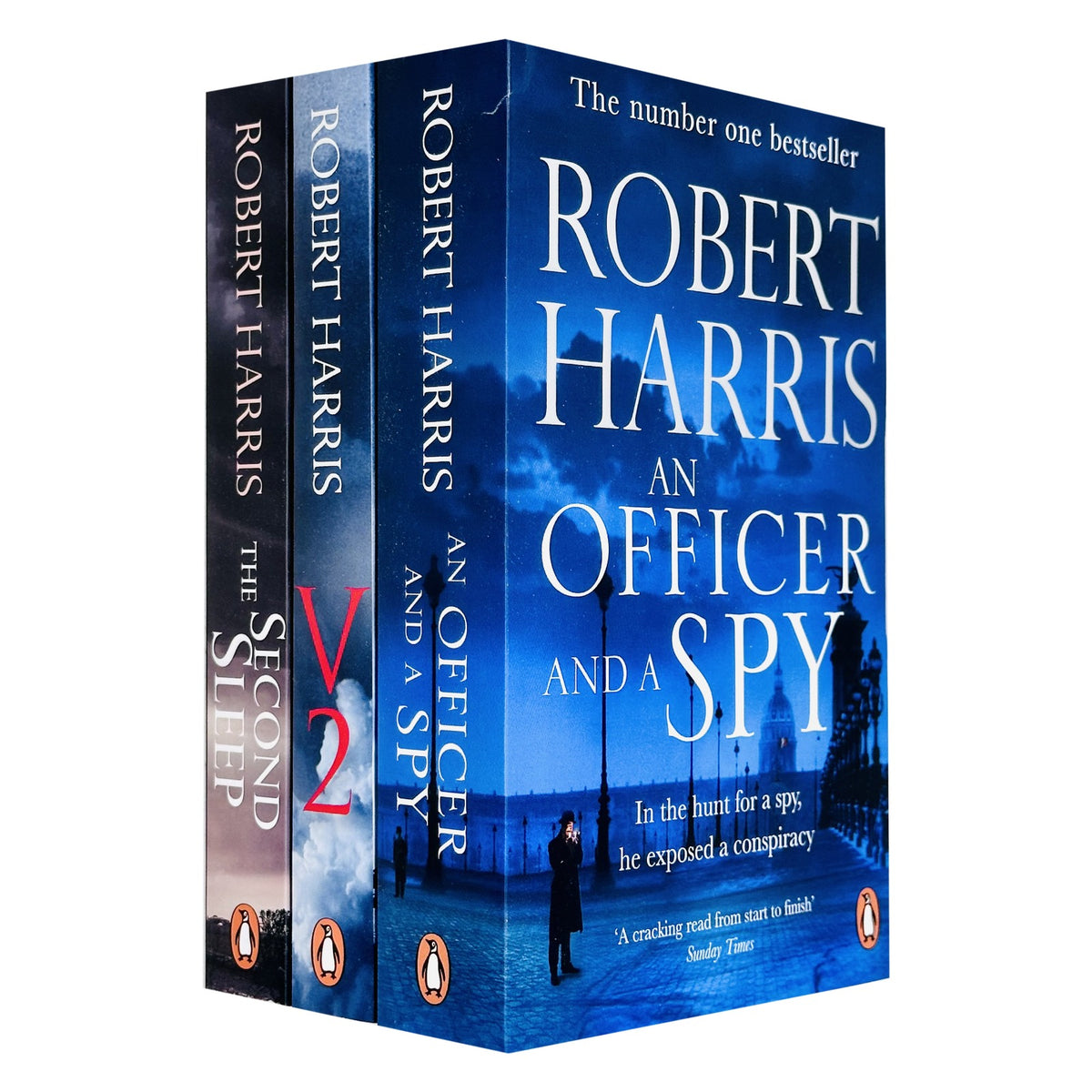 Robert Harris Collection 3 Books Set (V2, The Second Sleep, An Officer ...