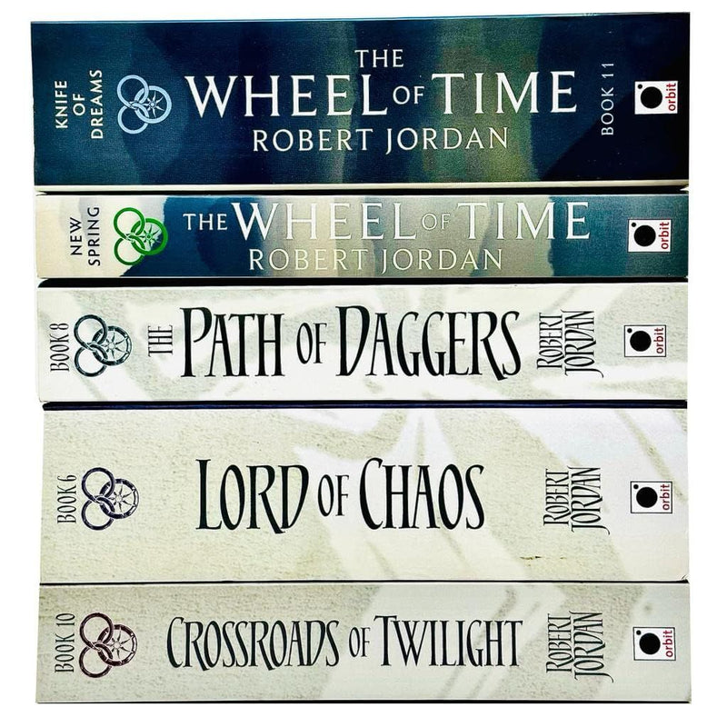 The Wheel of Time Series by Robert Jordan 5 Books Collection Set - Fiction - Paperback