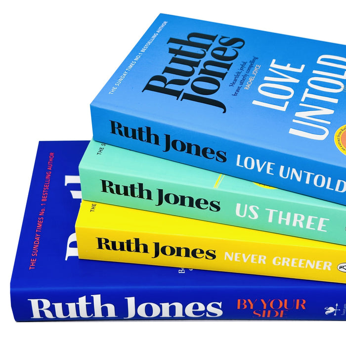 Ruth Jones Collection 4 Books Set (Never Greener, Love Untold, By Your Side) - The Book Bundle
