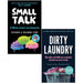 Richard Pink 2 Books Collection Set ( SMALL TALK, Dirty Laundry ) - The Book Bundle