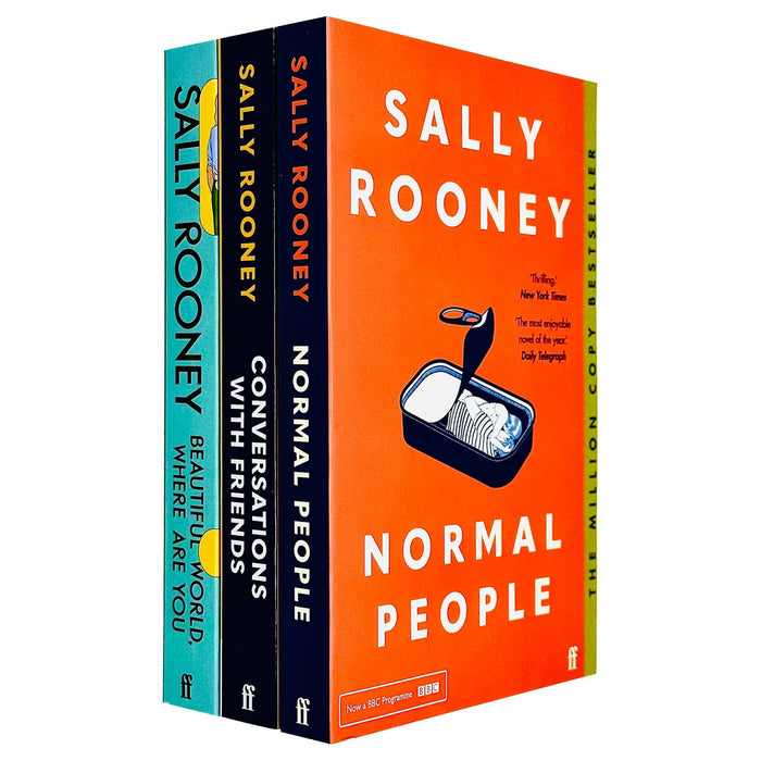 Sally Rooney 3 Books Collection Set ( Normal People, Conversations with Friends,Mr Salary) - The Book Bundle