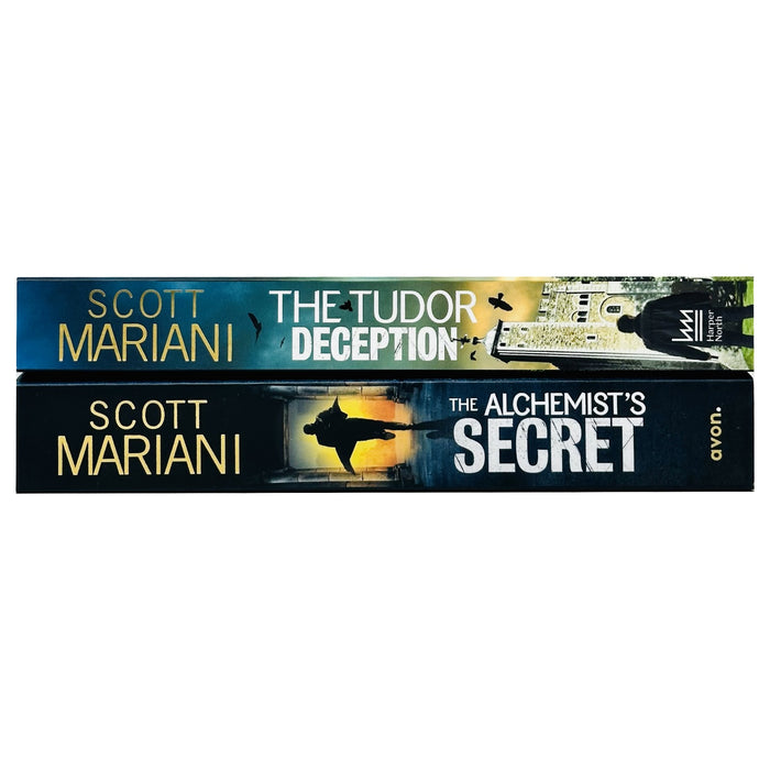 Scott Mariani 2 Books Set (The Tudor Deception,The Alchemist`s) - The Book Bundle