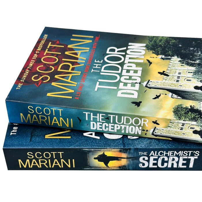Scott Mariani 2 Books Set (The Tudor Deception,The Alchemist`s) - The Book Bundle