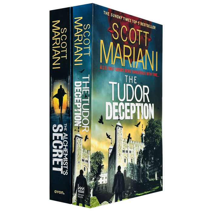 Scott Mariani 2 Books Set (The Tudor Deception,The Alchemist`s) - The Book Bundle