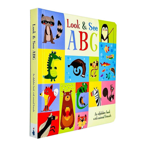 Look & See ABC (Animal Friends Concept Board Books by Imagine That ,Amber Lily - The Book Bundle