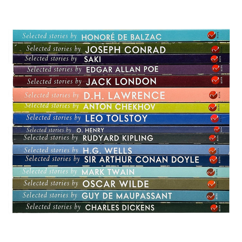 Masterpieces of World Fiction Selected Stories Series 16 Books Collection Set (Honoré De Balzac) - The Book Bundle