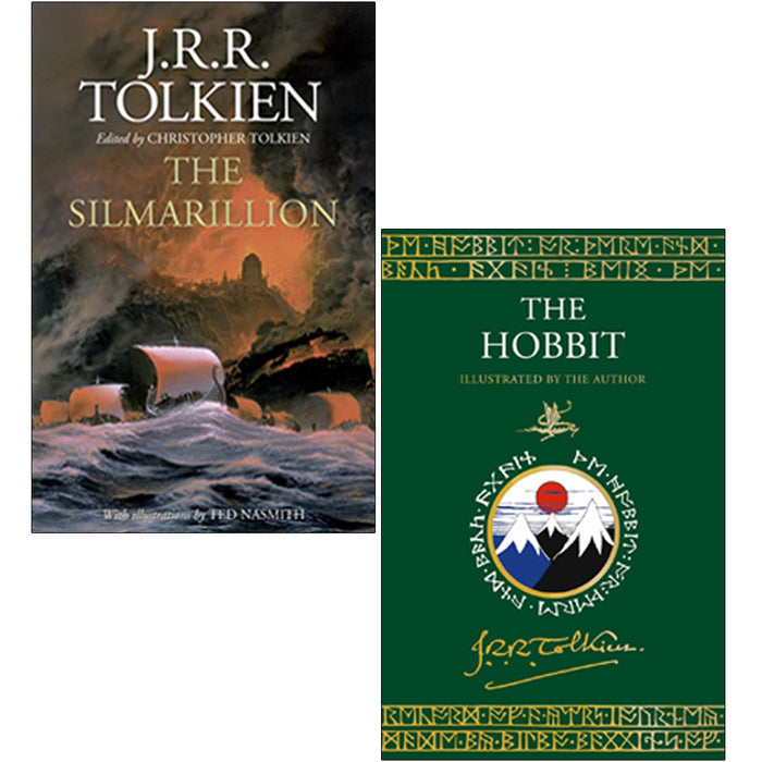 The Silmarillion & The Hobbit Collection 2 Books Set By J. R. R. Tolkien - The Book Bundle