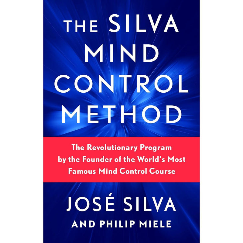 Paperback book titled "The Silva Mind Control Method" by Jose Silva JR, authored by Philip Miele, with a cover featuring the title and author.