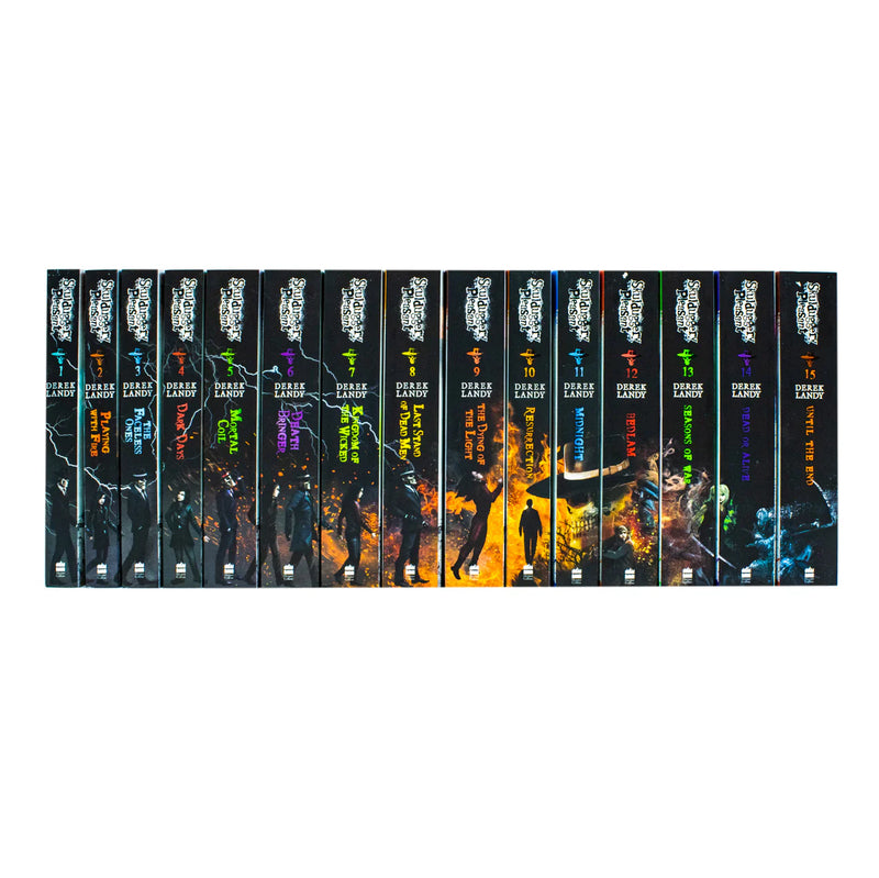Skulduggery Pleasant 15 Books Collection Set by Derek Landy - Young Adult - Paperback