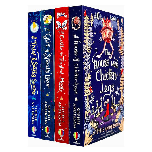 Sophie Anderson Collection 4 Books Set ( Chicken Legs, CHICKEN, Tangled Magic ) - The Book Bundle