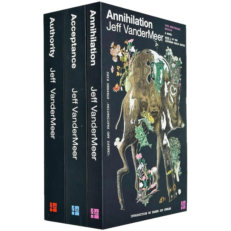 Southern Reach Trilogy 3 Books Collection Set by Jeff VanderMeer - Fiction - Paperback