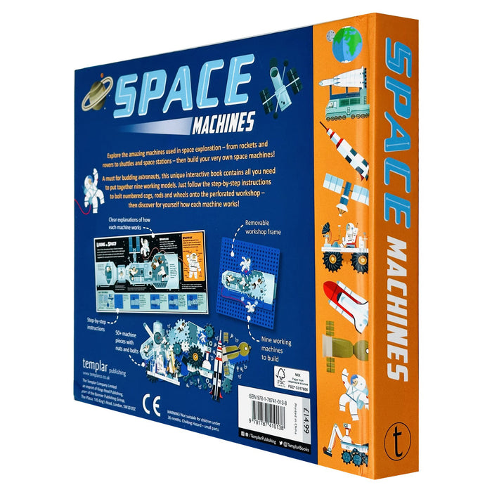 Space Machines: Build Your Own Working Machines Hardcover - The Book Bundle