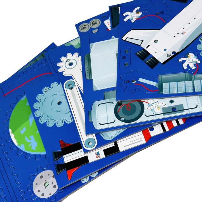 Space Machines: Build Your Own Working Machines Hardcover - The Book Bundle