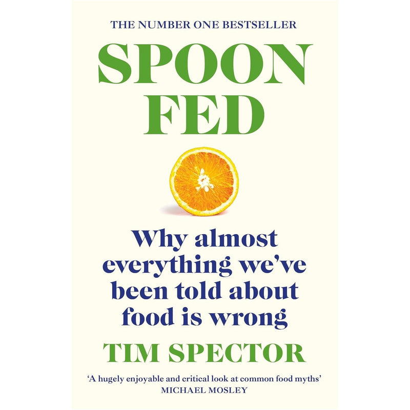 Tim Spector Collection 4 Books Set (Food for Life, Identically Different, Spoon-Fed, The Diet Myth) - The Book Bundle