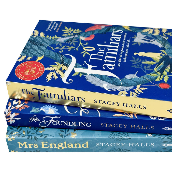 Stacey Halls Collection 3 Books Set (The Foundling, Mrs England, The Familiars) - The Book Bundle