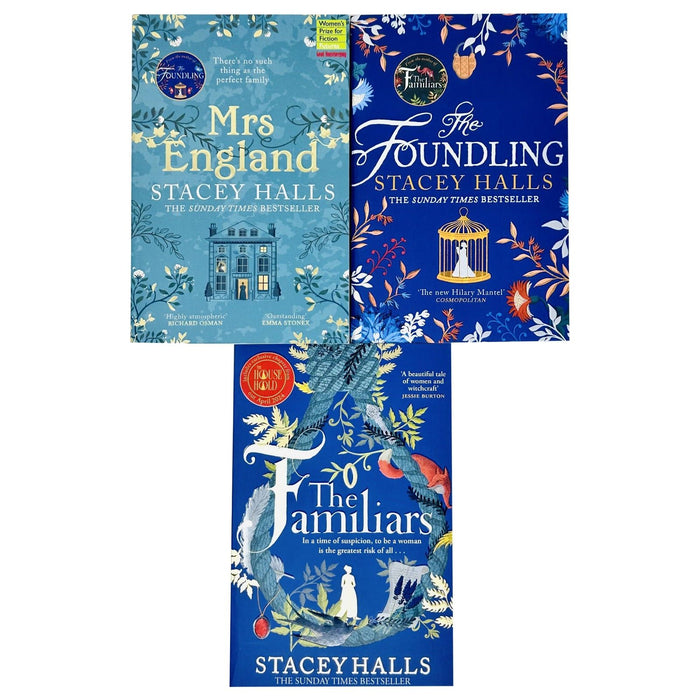 Stacey Halls Collection 3 Books Set (The Foundling, Mrs England, The Familiars) - The Book Bundle
