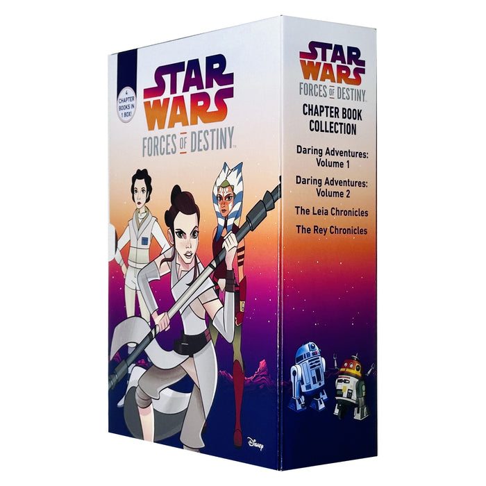 Star Wars Forces of Destiny Series 4 Books Collection Box Set By Emma Carlson Berne - The Book Bundle