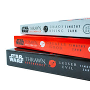 Star Wars Thrawn Ascendancy 1-3 book collection set by Timothy Zahn, published by Del Rey, featuring blue-themed covers.