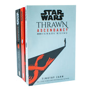 Star Wars Thrawn Ascendancy 1-3 book collection set by Timothy Zahn, Del Rey limited edition, including three hardcover books.