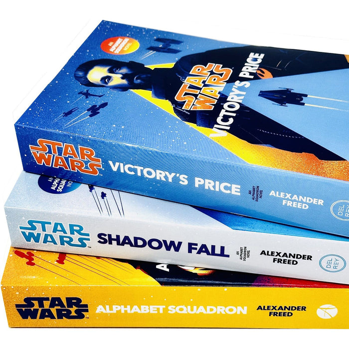 Star Wars: Alphabet Squadron Series 3 Books Collection Set (Alphabet Squadron, Shadow Fall & Victory’s Price) - The Book Bundle