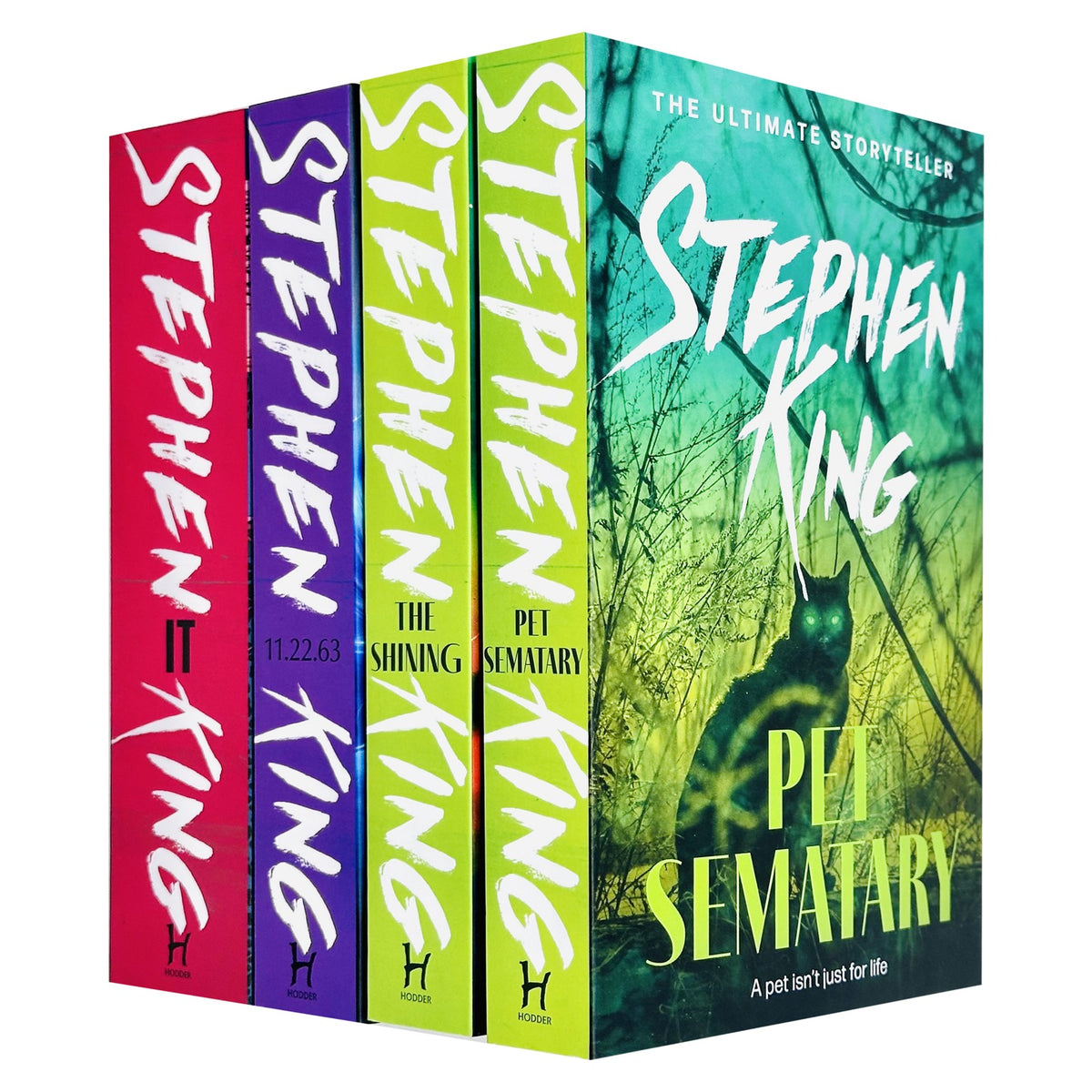 Stephen King Collection 4 Books Set (Pet Sematary, The Shining, It, 11