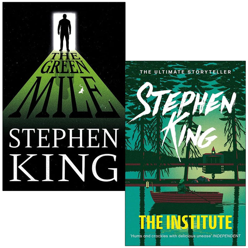 Stephen King Collection 2 Books Set (The Green Mile, The Institute ) - The Book Bundle
