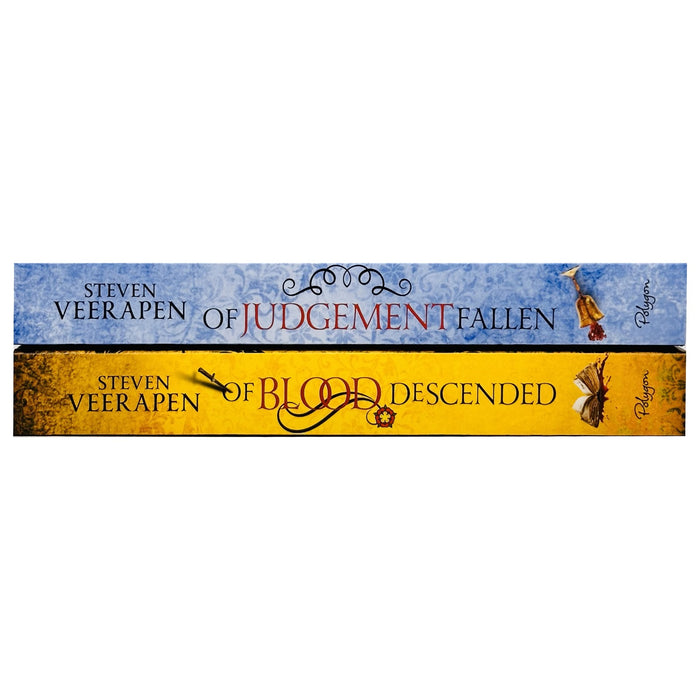 Steven Veerapen 2 Books Set(Of Blood Descended,Of Judgement Fallen) - The Book Bundle