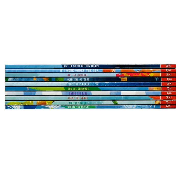 Stories From the Sea 10 Tales of Wild Animals Beneath the Waves Children's Books Collection Set - The Book Bundle