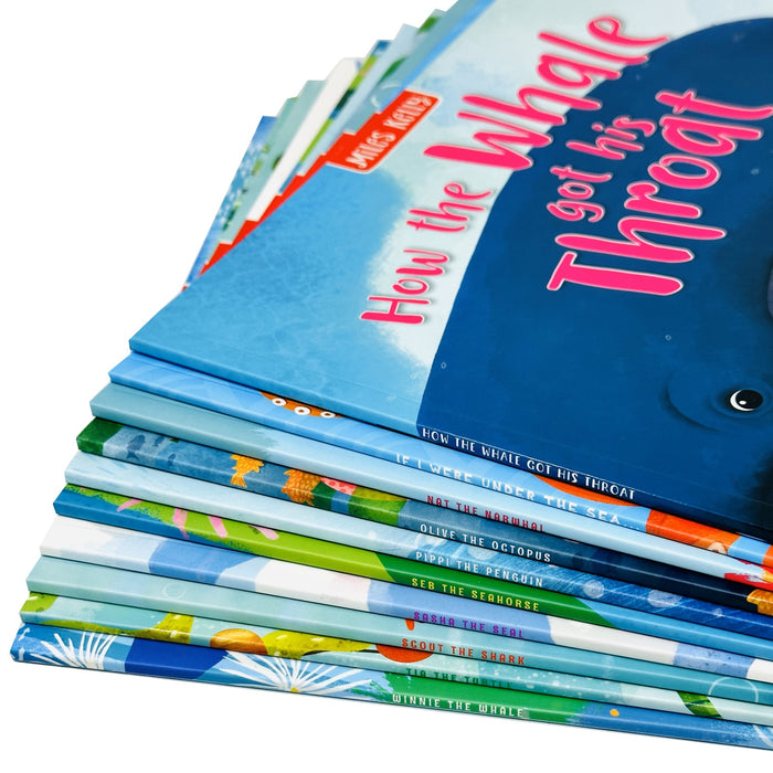 Stories From the Sea 10 Tales of Wild Animals Beneath the Waves Children's Books Collection Set - The Book Bundle