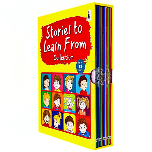 Stories to Learn From Collection (12 Volume Boxed Set)(Nate please Wait, Sue is Blue﻿, Hank Says Thanks, Fred Sees Red, Vince is Confident, Sandra Strupp don't Give Up, & More) - The Book Bundle