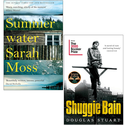 Summerwater By Sarah Moss & Shuggie Bain By Douglas Stuart 2 Books Collection Set - The Book Bundle