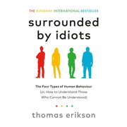 Thomas Erikson Surrounded Series Collection 3 Books Set ( Idiots, Psychopaths, Bad Bosses and Lazy Employees) - The Book Bundle
