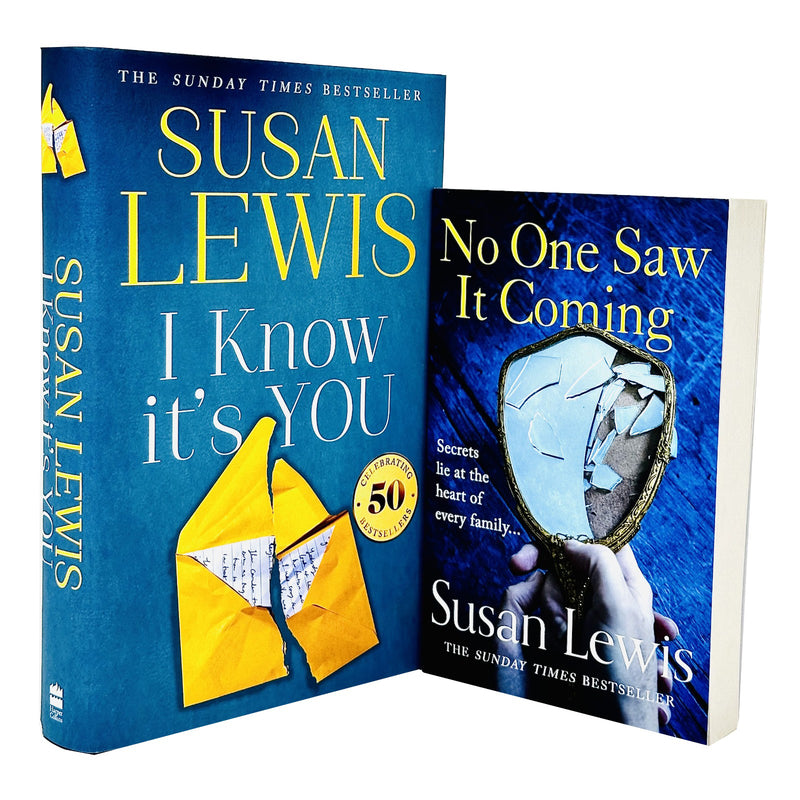 Susan Lewis Collection 2 Books Set (I Know It’s You & No One Saw It Coming) - The Book Bundle