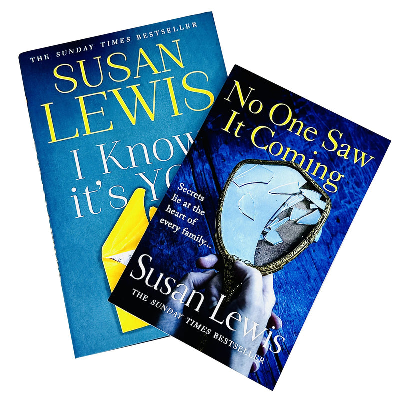 Susan Lewis Collection 2 Books Set (I Know It’s You & No One Saw It Coming) - The Book Bundle