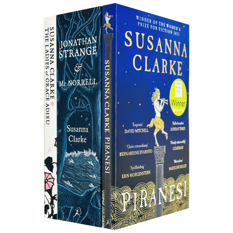 Susanna Clarke 3 Books Collection Set (Piranesi, Jonathan Strange and Mr Norrell, The Ladies of Grace Adieu: and Other Stories ) - The Book Bundle