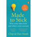 Switch How to change things when change , Made to Stick, Decisive How to Make Better Decisions By Chip Heath and Dan Heath 3 Books Collection Set - The Book Bundle