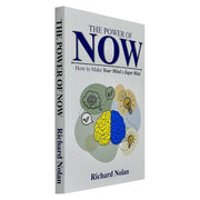 Book cover of "The Power of Now" by Richard Nolan, published by Rupa Publications, featuring the title and author's name on the front.