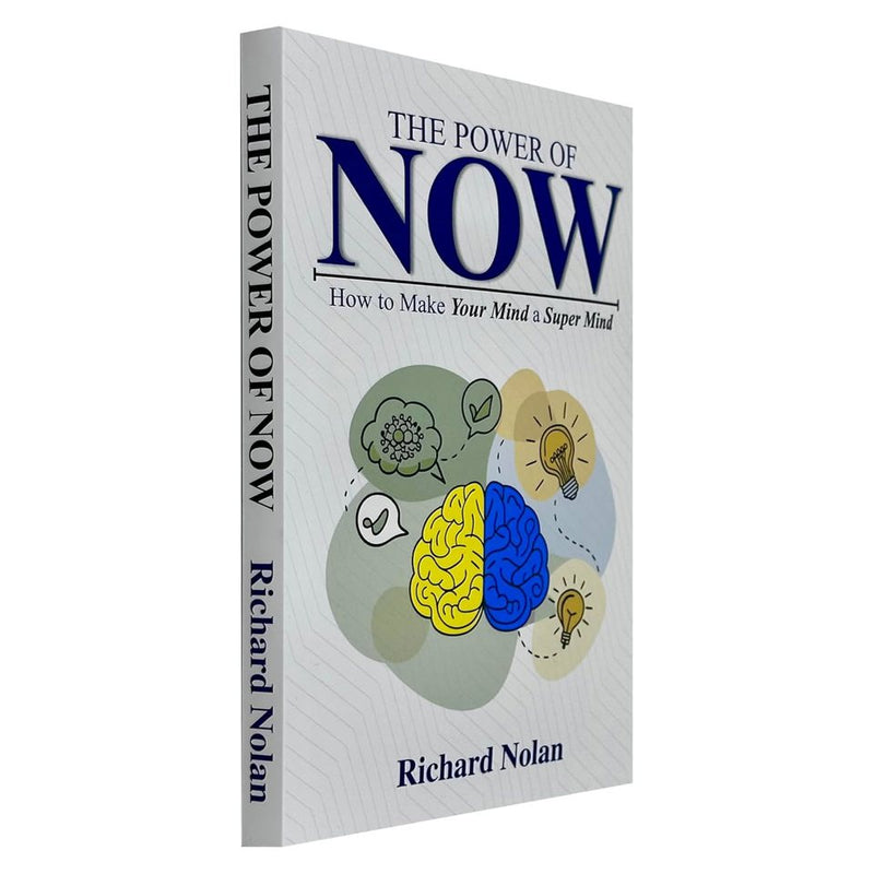 Book cover of "The Power of Now" by Richard Nolan, published by Rupa Publications, featuring the title and author's name on the front.