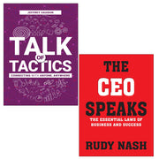 Talk of Tactics, The CEO Speaks: The Essential Laws of Business 2 Books Collection Set - The Book Bundle