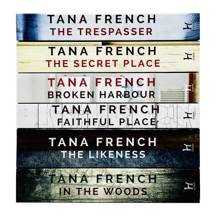 Dublin Murder Squad Series 6 Books Collection Set by Tana French (In The Woods, Likeness, Faithful Place, Broken Harbour) - The Book Bundle